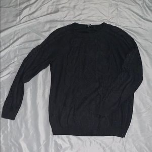 Black/Dark Grey Sweater